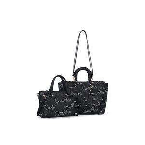 Ever Chic 2-в-1 сумка-тоут с верхней ручкой - Черный