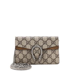 Сумка через плечо Dionysus Bag Coated Canvas Super Mini с узором GG