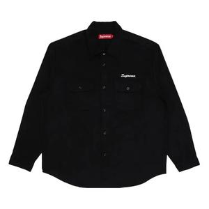 Овершерты Supreme Mister Cartoon Work Shirt 'Черный'