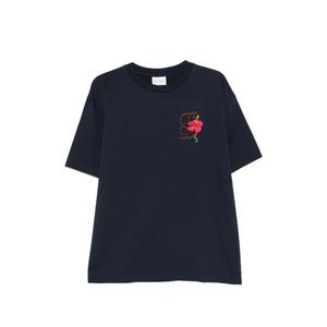 Футболка с вышивкой Hibiscus