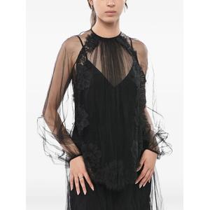 Платье макси Sophie из тюля с кружевом