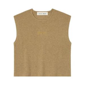 Укороченные топы Fear of God Essentials Signature Rib Knit Cropped Top 'Dune'