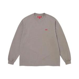Футболка с длинным рукавом Supreme Small Box Long-Sleeve Tee 'Серый'