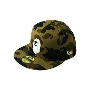 Кепки BAPE New Era 59 Fifty 1st Camo Ape Head Cap 'Зеленый'
