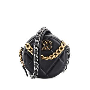 Стеганый клатч 19 Round with Chain