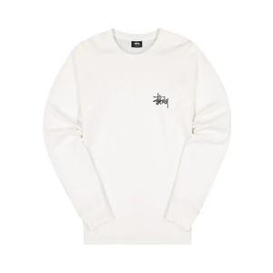 Футболки Stussy Basic Long-Sleeve Tee 'White'