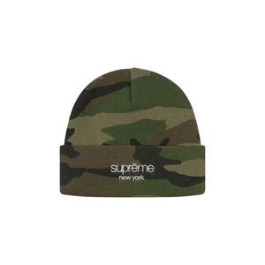 Бини Supreme Radar Beanie 'Woodland Camo'