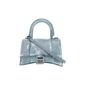 Сумки через плечо Balenciaga Hourglass Shoulder Bag 'Джинсовый синий'
