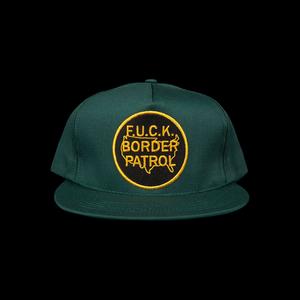 Кепки-снэпбэки Supreme Boarder Patrol 5-Panel «Green»