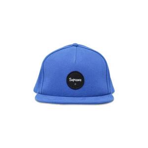 Кепка-снэпбэк Supreme Twill Patch 5-Panel «Ярко-синий»