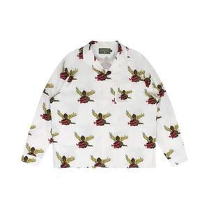 Рубашки на пуговицах Denim Tears Cherub Long-Sleeve Button Up 'White'