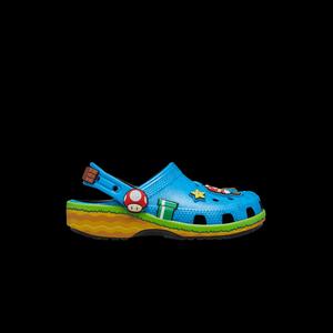 Сандалии Super Mario x Crocs Classic Clog Toddler 'Blue Multi'