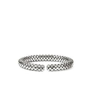 Серебряный браслет-кафф Dot Flex