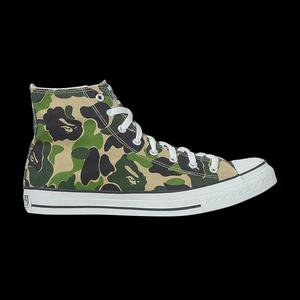 Лайфстайл Wmns Bapesta High 'ABC Camo - Зеленый'
