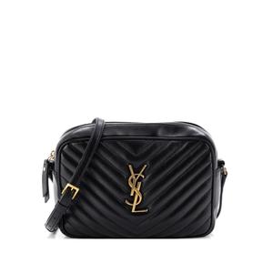 Маленькая сумка через плечо Lou Camera Bag Matelasse Chevron Leather