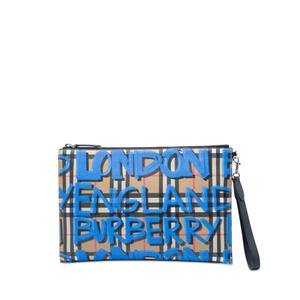Клатч Graffiti Zip Pouch в клетку House Check (2000-2017 годы)