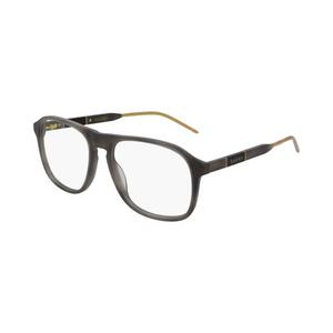 Очки круглые Gucci «Гавана/Прозрачный»
