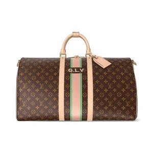 Сумки-дафл Louis Vuitton Сумка-дафл Keepall Bandouliere 55 Mon Monogram (Индивидуальный заказ) 'Коричневый монограммный холст'