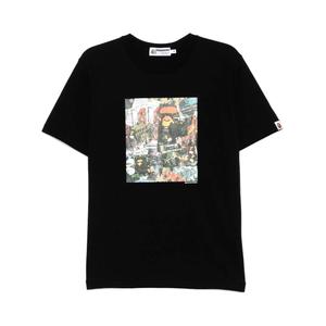 Футболка BAPE с принтом