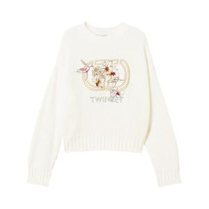 Джемпер с вышивкой Oval T
