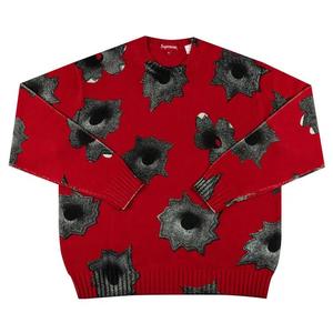 Свитера Supreme x Nate Lowman Sweater 'Red'