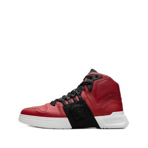 Высокие кроссовки Medusa Strap Red/Black/White