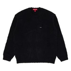 Свитер Supreme Bouclé Small Box 'Черный'