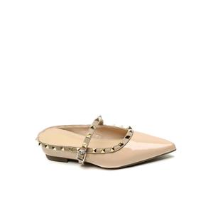 3CM Скрытый каблук Rivet Needle strap Mules WW8916-6