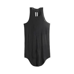 Майки Rick Owens Basic Rib Tank 'Black'