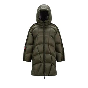 Пуховики Moncler x adidas Bonneval Long Down Jacket 'Dark Green'