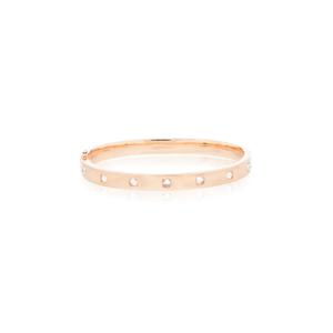 Браслет Oval Princess из розового золота с бриллиантами