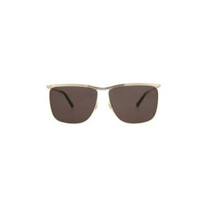 Солнцезащитные очки Gucci Square Frame 'Gold/Grey'