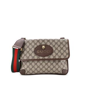 Сумка через плечо Neo Vintage Flap Messenger GG Coated Canvas Medium