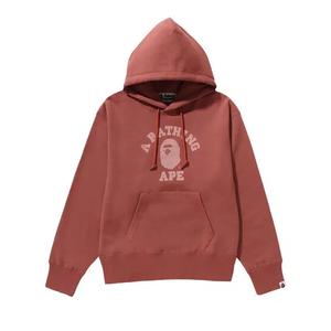 Худи BAPE College Pullover Hoodie «Розовый»