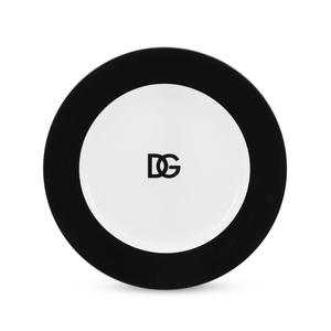 Фарфоровая тарелка с логотипом