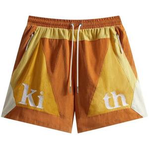 Шорты Kith Mixed Micro Cord Turbo Shorts 'Aura'