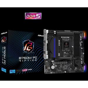 ASRock B760M PG RIPTIDE Micro-ATX материнская плата (DDR5)
