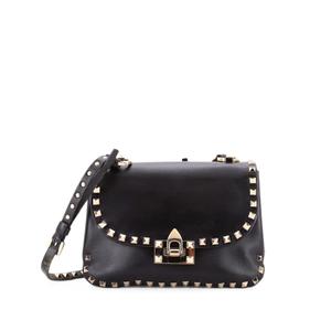 Маленькая сумка на плечо Rockstud Flip Lock Flap