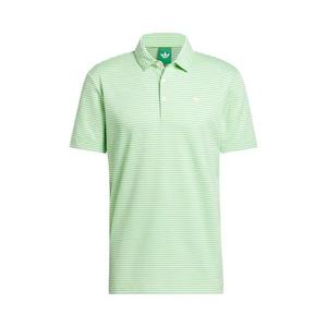 Поло Adidas Golf Stripe Pique Polo 'Pure Lemon / Light Aqua'