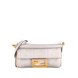 Сумка через плечо Baguette NM Bag среднего размера с узором Zucca