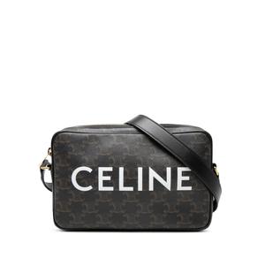 Сумка через плечо Triomphe Coated Canvas Logo среднего размера (2022 год)