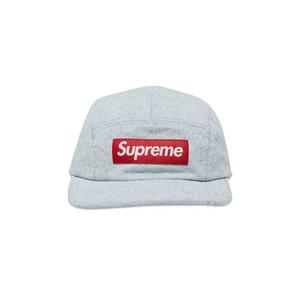 Кепки Supreme Coated Denim Camp Cap 'White'