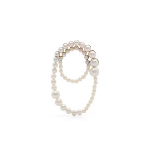 Серьга Embrassée из желтого золота