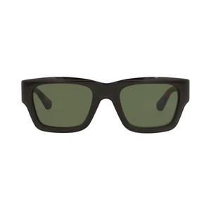 Солнцезащитные очки Gucci из переработанного ацетата с квадратной оправой 'Brown/Havana/Green'