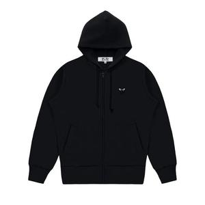 Толстовки на молнии Comme des Garçons PLAY Толстовка на молнии 'Черный'