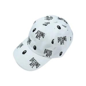 Бейсболки BAPE Monogram Panel Cap 'White'