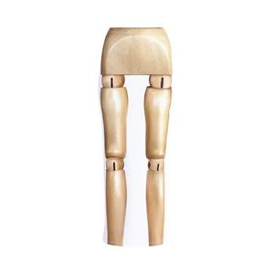 Юбки Skirts Jean Paul Gaultier Jersey Lycra Long Skirt Printed "Wooden Body" 'Beige/White'