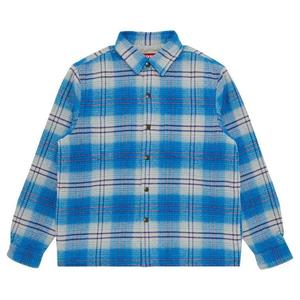 Фланелевые рубашки Supreme Lined Flannel Snap Shirt 'Blue'