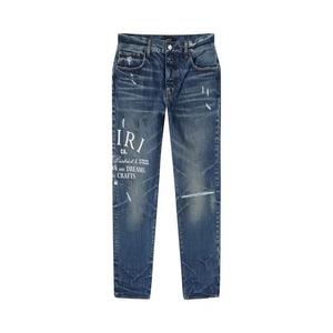 Джинсы Amiri Arts District Embroidered Jeans 'River Indigo'