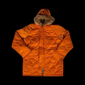 Парки Supreme Quilted Flight Satin Parka 'Оранжевый'